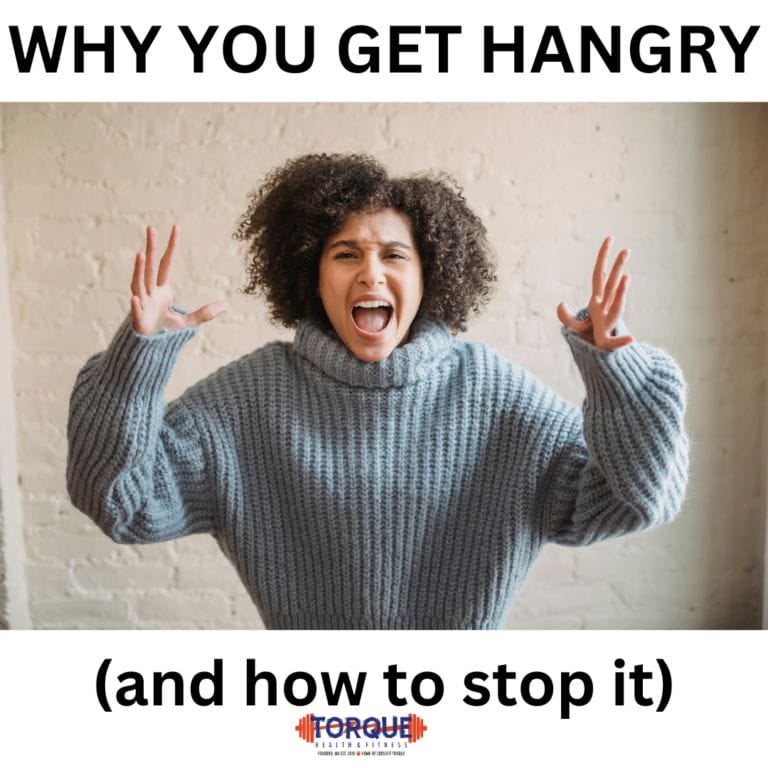 WHY YOU GET HANGRY and how to stop it