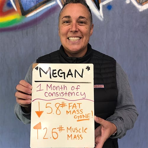 Megan testimonial for Torque Health and Fitness