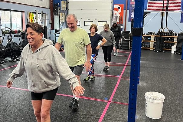 People working out ForeverFit classes